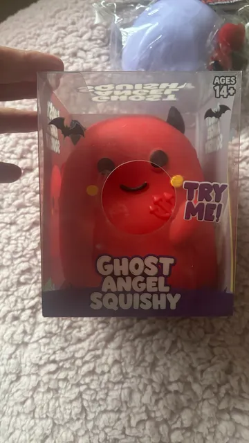 Ghost Angel Squishy Red Devil Figure Toy New in Box