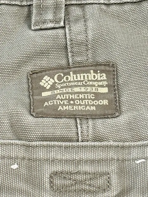 Columbia Sportswear Pants 38x30 Gray Cotton Casual Trousers