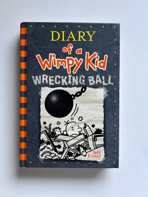 Diary of a Wimpy Kid Wrecking Ball #14 Jeff Kinney Hardcover Children’s Book