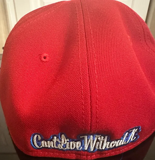 Coca-Cola Can't Live Without It Red Baseball Cap