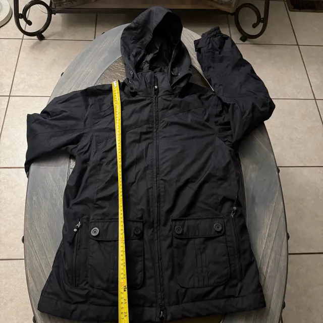 Columbia women size S Black Hooded