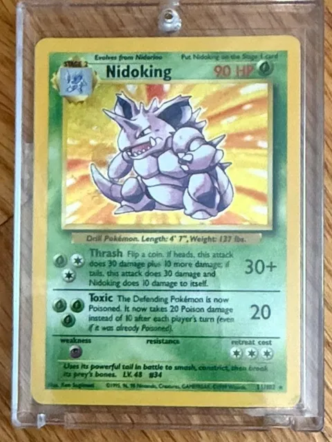 Nidoking 11/102 1999