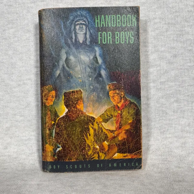 Boy Scouts of America Handbook for Boys Vintage 1957