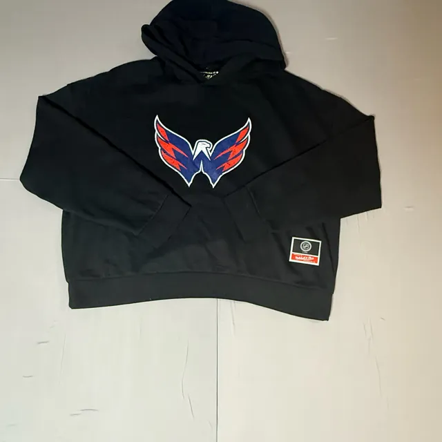 Mitchell & Ness Washington Capitals NHL Hoodie Size woman's  L Black