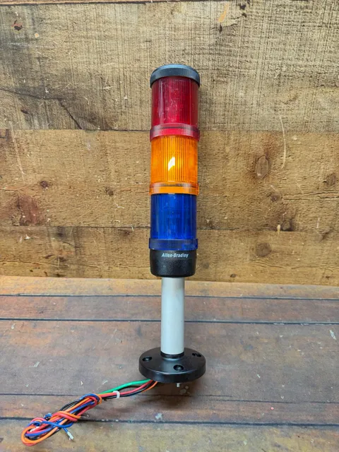 Allen Bradley 855E Control Tower Stack Light Red Amber Blue 24V