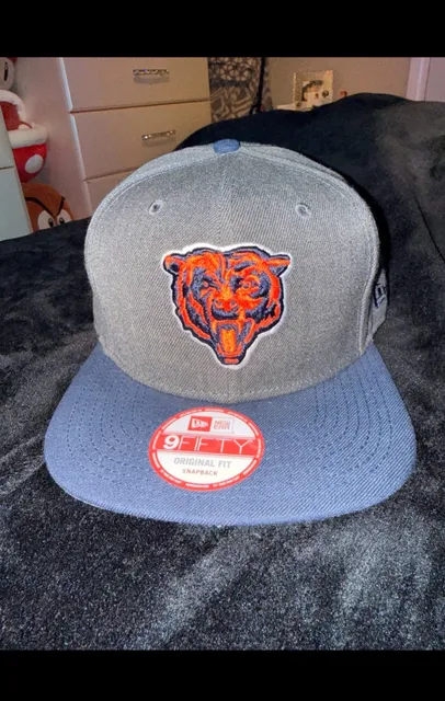 New Era NFL Chicago Bears 9FIFTY Snapback Hat Gray Blue