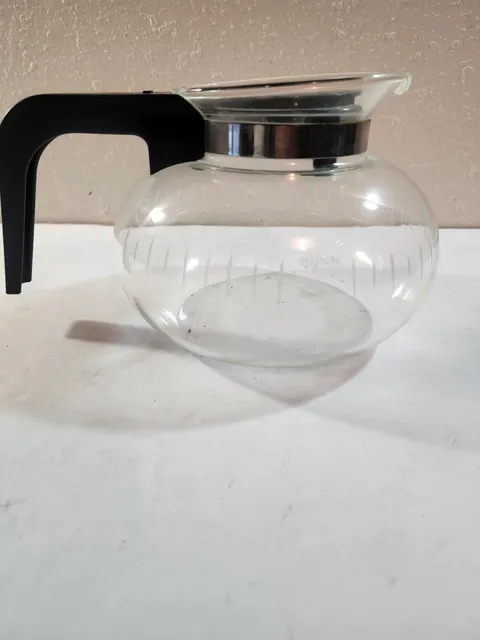 Bunn Glass Coffee Decanter Carafe With Black Handle