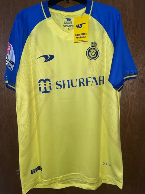 Duneus Sportswear Al Nassr FC Ronaldo 7 Jersey Size S