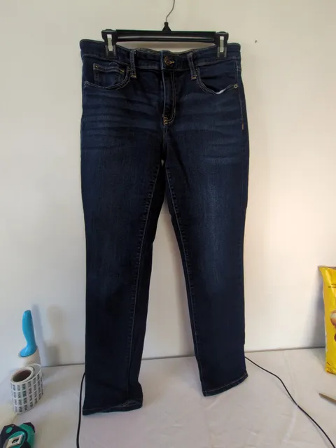 Gap Straight Jeans Size 29 Regular Dark Wash Denim
