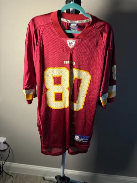 Reebok Washington Redskins 87 Jersey Size L Burgundy NFL Football