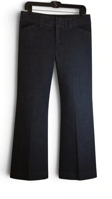Gap Curvy Fit Flared Leg Size 12R Dark Wash Denim Jeans