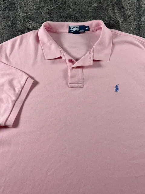 Polo by Ralph Lauren Polo Shirt Mens Size XL Pink Cotton