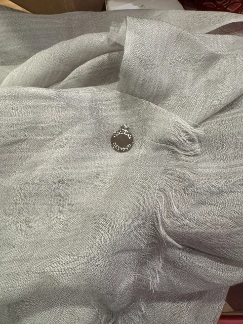 Calvin Klein Gray Infinity Scarf