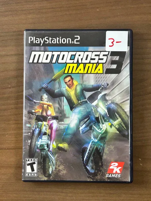 Motocross Mania 3 Sony PlayStation 2 PS2 2005 Complete w/ Manual & Case