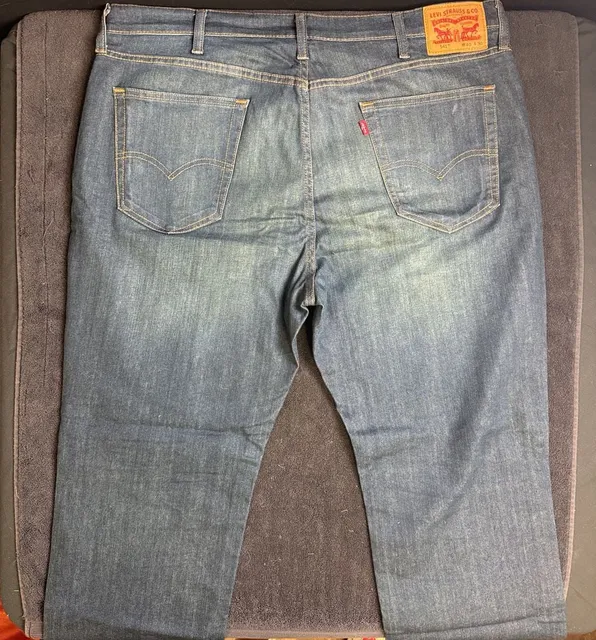 Levi's 541 Athletic Fit Jeans 40x30 Blue Denim Straight Leg