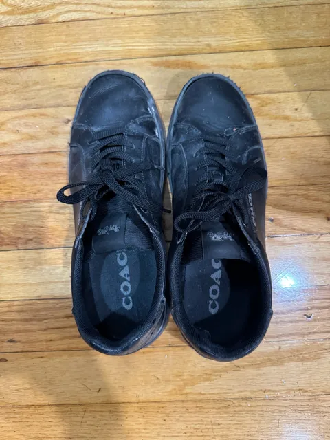 Coach Black Low Top Sneakers
