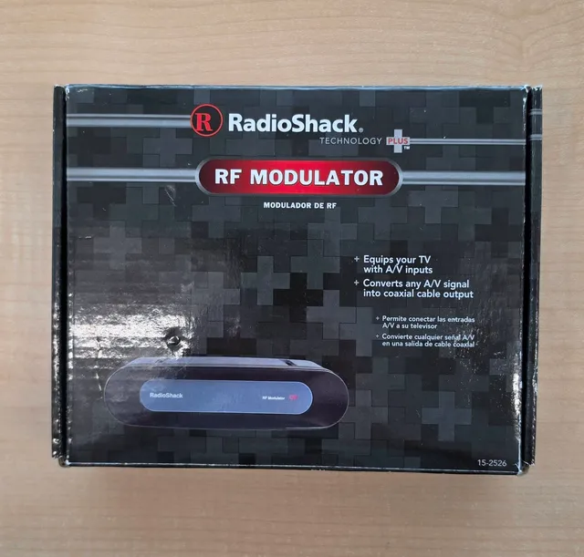 Radioshack 15-2526 RF Modulator Converter Box 526