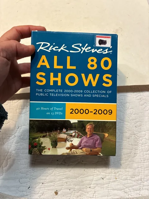 Rick Steves All 80 Shows The Complete 2000-2009 Collection DVD Box Set