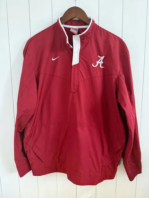 Nike Alabama Crimson Tide Fit Storm Pullover Jacket Size Small