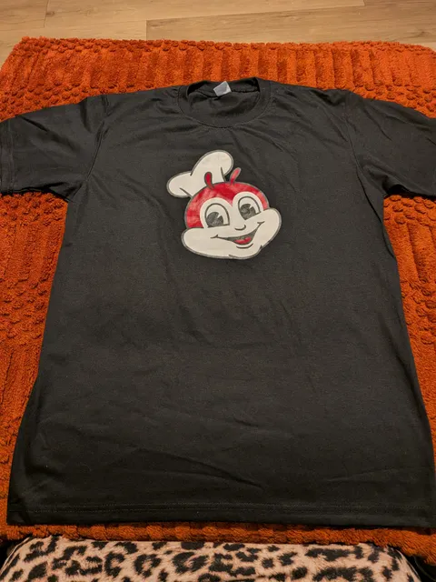 Softex Jollibee Graphic T-Shirt Size M Black