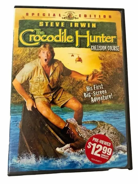 MGM The Crocodile Hunter Collision Course DVD Widescreen
