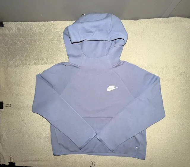 Nike Sportswear Tech Fleece Hoodie Size S Periwinkle Blue