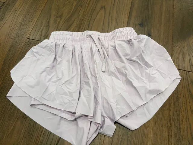 Suzette Collection Athletic Shorts Size XL(16) Purple Ruffle Skirted