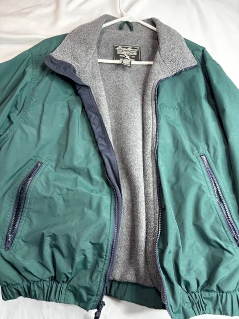 Eddie Bauer Polartec Fleece Jacket Size M 