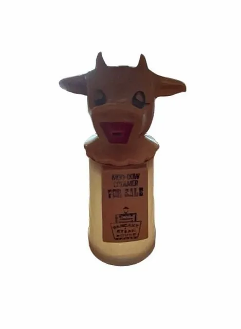 Whirley Industries Moo Cow Creamer Plastic Dispenser Vintage