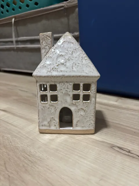 Target Wondershop Ceramic Village House Tea Light Holder