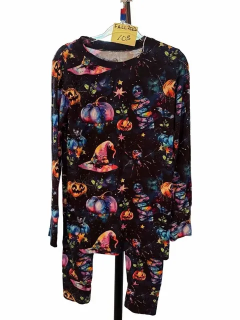 Glimmers Halloween Pajama Set Size 5/6