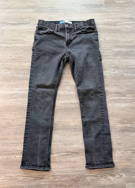 Old Navy Slim Jeans 34x32 Black 360 Stretch Denim Pants