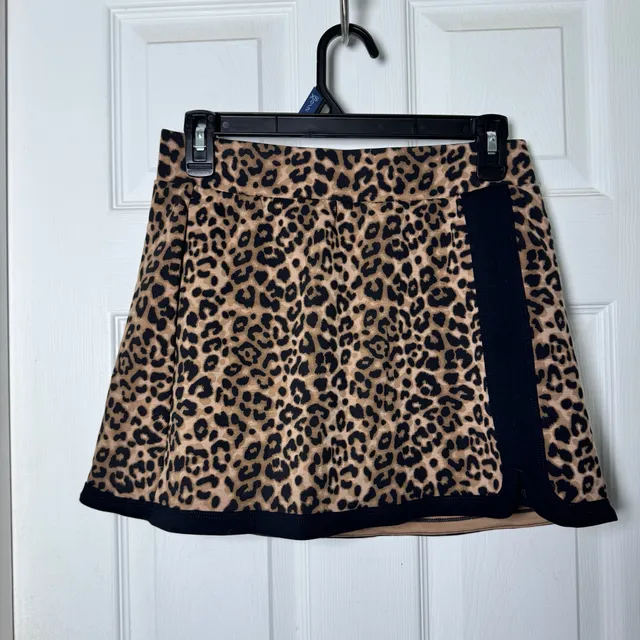 JoyLab Skirt Size Small Leopard Print Athletic Skort