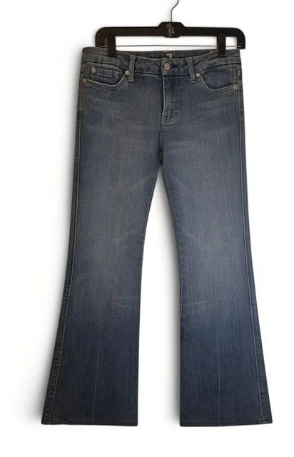 7 For All Mankind Bootcut Jeans Size 27 Blue Denim
