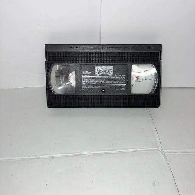 Walt Disney Home Video The Aristocats VHS Tape Movie