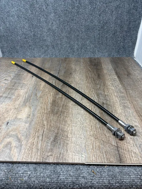 FISHER FLEXIBLE BLACK CABLE FILLED GUIDE MARKERS STICKS 25" 27195 A5108 7906K