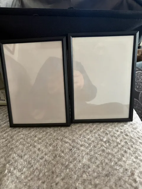 IKEA Yllevad Black Picture Frame Set of 2
