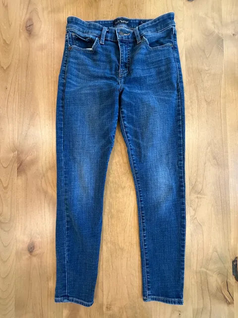 Lucky Brand Ankle Jeans Size 6/28 Blue Denim Skinny