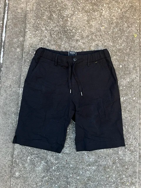Todd Snyder Seersucker Shorts Size XS Black Cotton men’s 