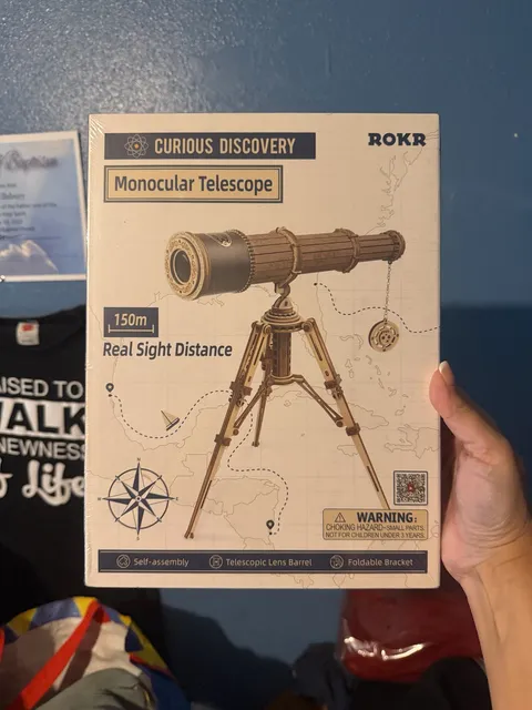 ROKR Curious Discovery Monocular Telescope ST004 Model Kit New
