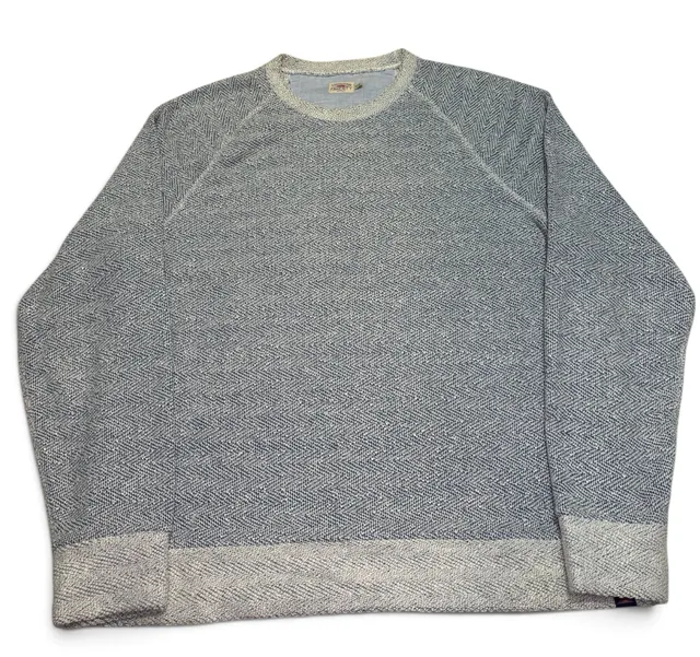 Faherty Whitewater Crew Size XL Blue