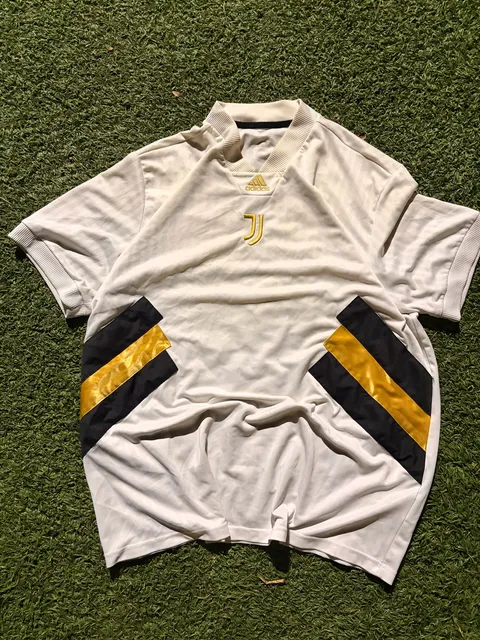 Adidas Juventus Jersey White Gold