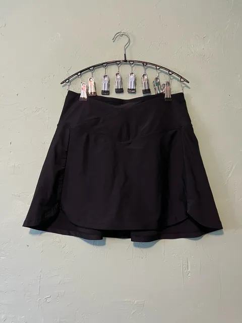 Baleaf Athletic Skort Size M Black Tennis Skirt