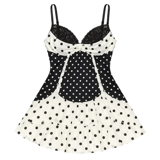 Victoria's Secret Polka Dot Babydoll Camisole Top