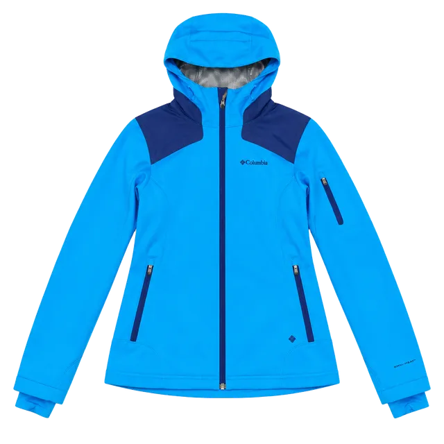 Columbia Omni-Heat Softshell Jacket Size M Blue