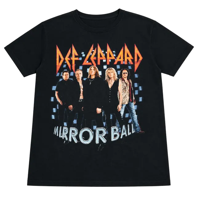 Def Leppard 2011 Mirror Ball Tour Concert T-Shirt