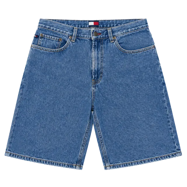 Tommy Hilfiger Denim Shorts Size 34 Blue 90s Vintage