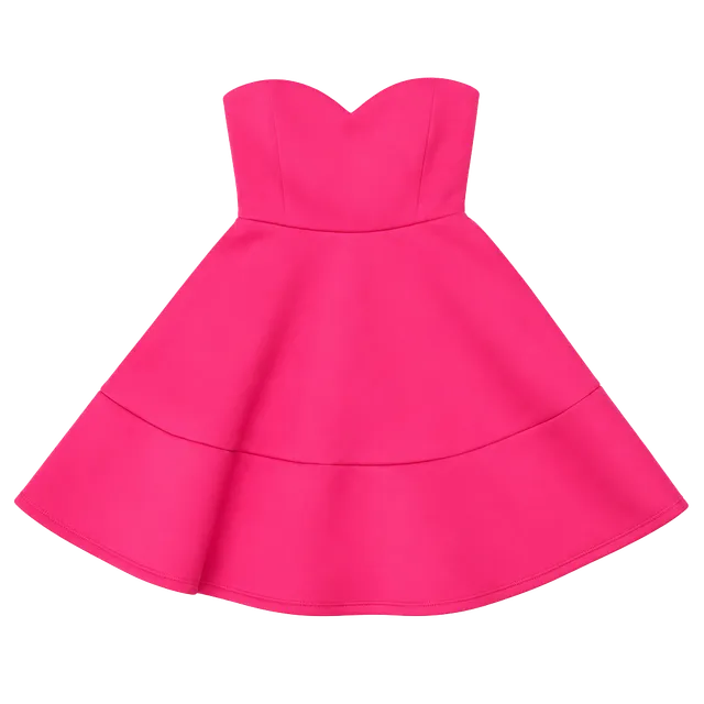 Windsor Strapless Flare Mini Dress Size M Hot Pink