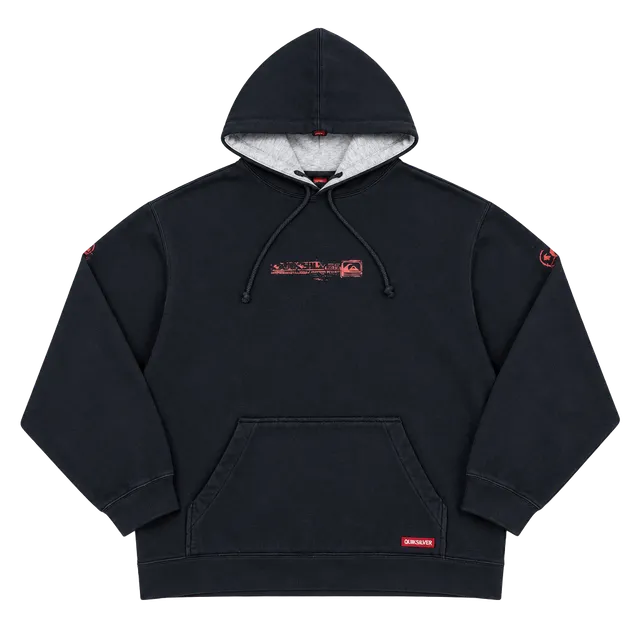 Quiksilver 2000s Graphic Pullover Hoodie 