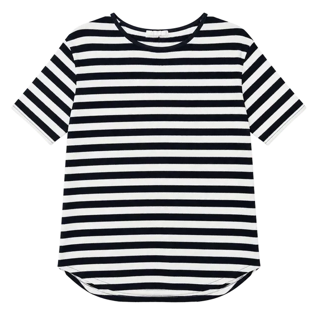 The Limited Women's Black/White Stripe Side Tie Blouse Top NEW ...,